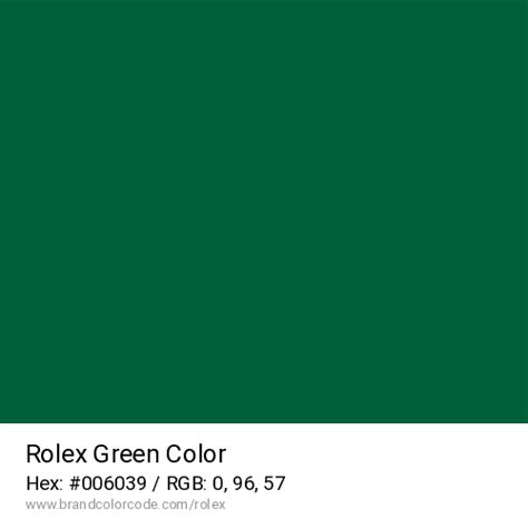 rolex green rgb|rolex green pantone.